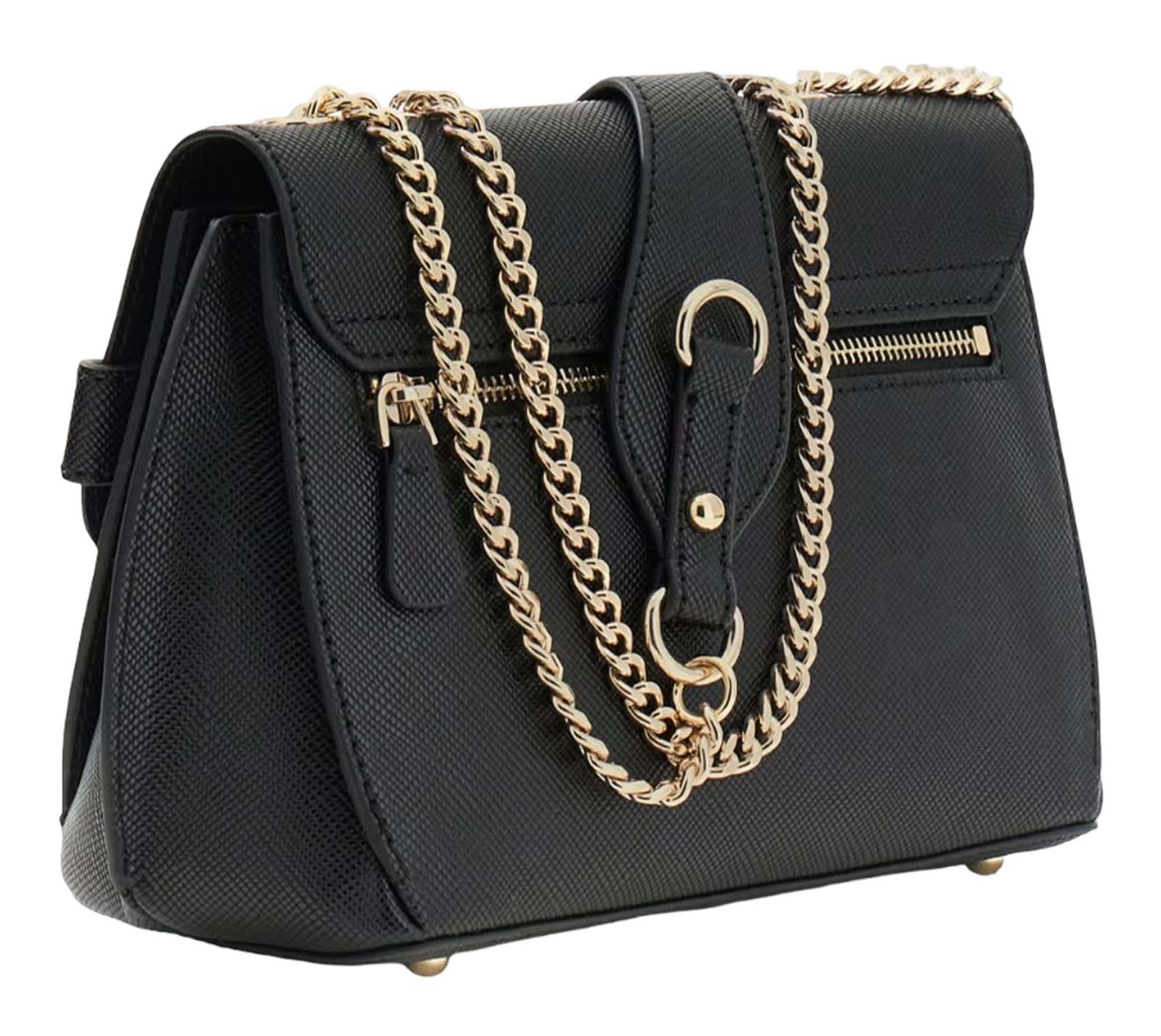 GUESS Serenova Convertible Xbody Flap Bag Black GUESS Serenova Convertible Xbody Flap Bag Black