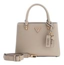 GUESS Noelle II Multi Compartment Satchel S Taupe GUESS Noelle II Multi Compartment Satchel S Taupe