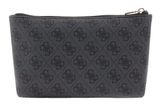 GUESS Laurel II Wristlet Pouch Coal Logo