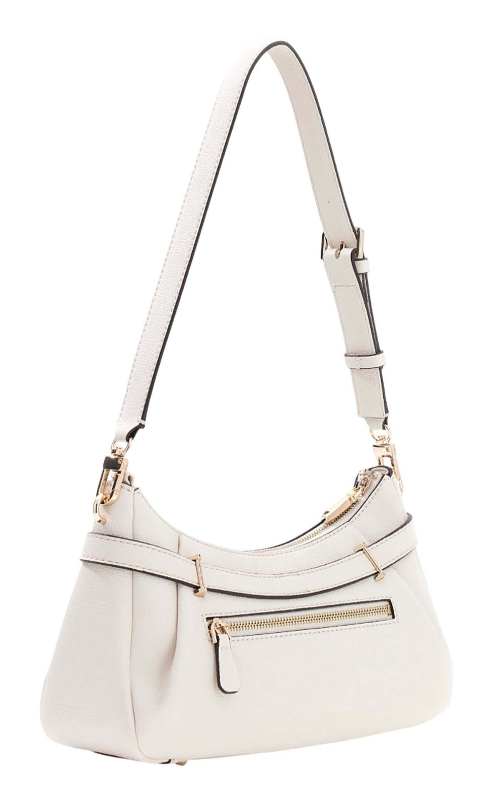GUESS Yesba Shoulder Bag Cream White GUESS Yesba Shoulder Bag Cream White
