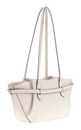 GUESS Yesba Girlfriend Shoulder Satchel Bag Cream White