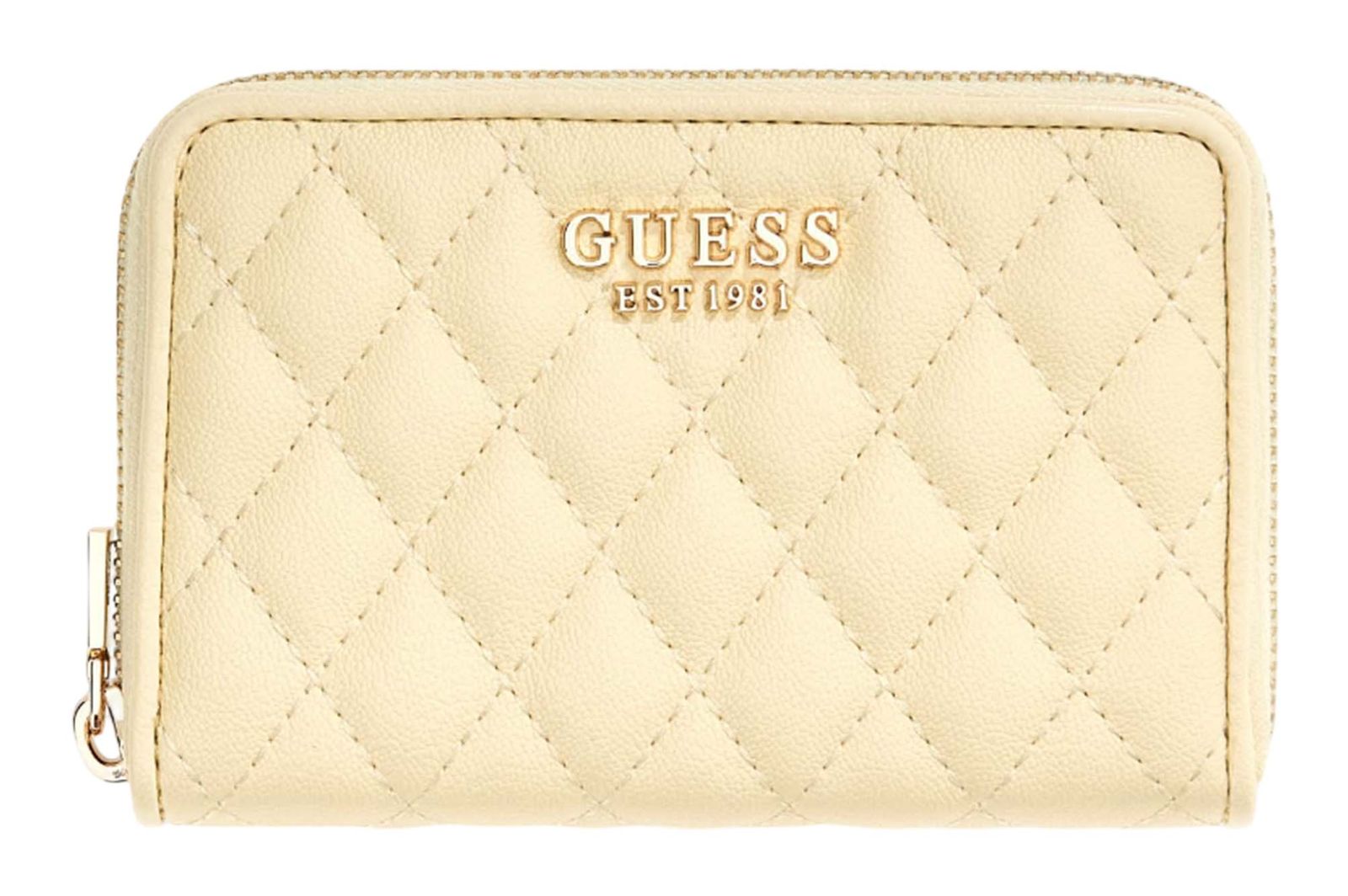 GUESS Atabey SLG Medium Zip Around Wallet Yellow