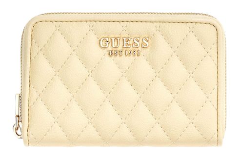 GUESS Atabey SLG Medium Zip Around Wallet Yellow
