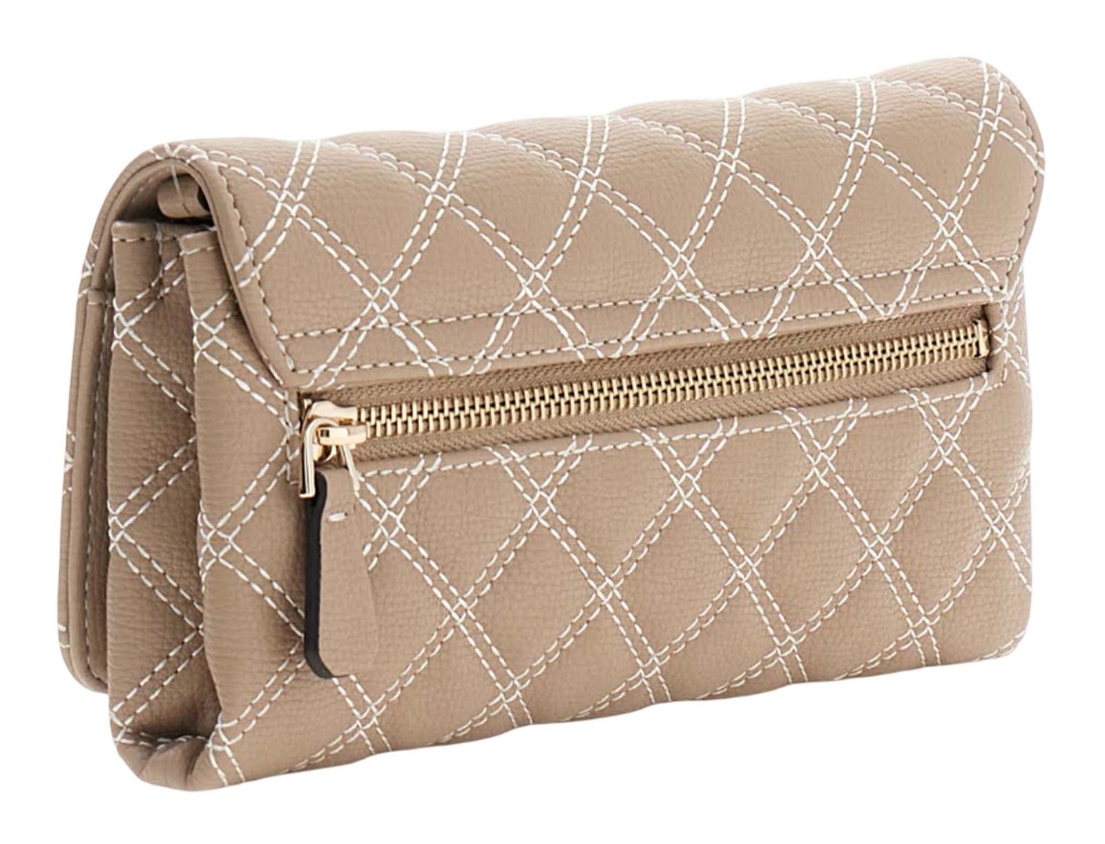 GUESS Giully II Xbody Flap Organizer Pale Mocha GUESS Giully II Xbody Flap Organizer Pale Mocha