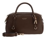 GUESS Marsha Box Satchel Espresso GUESS Marsha Box Satchel Espresso