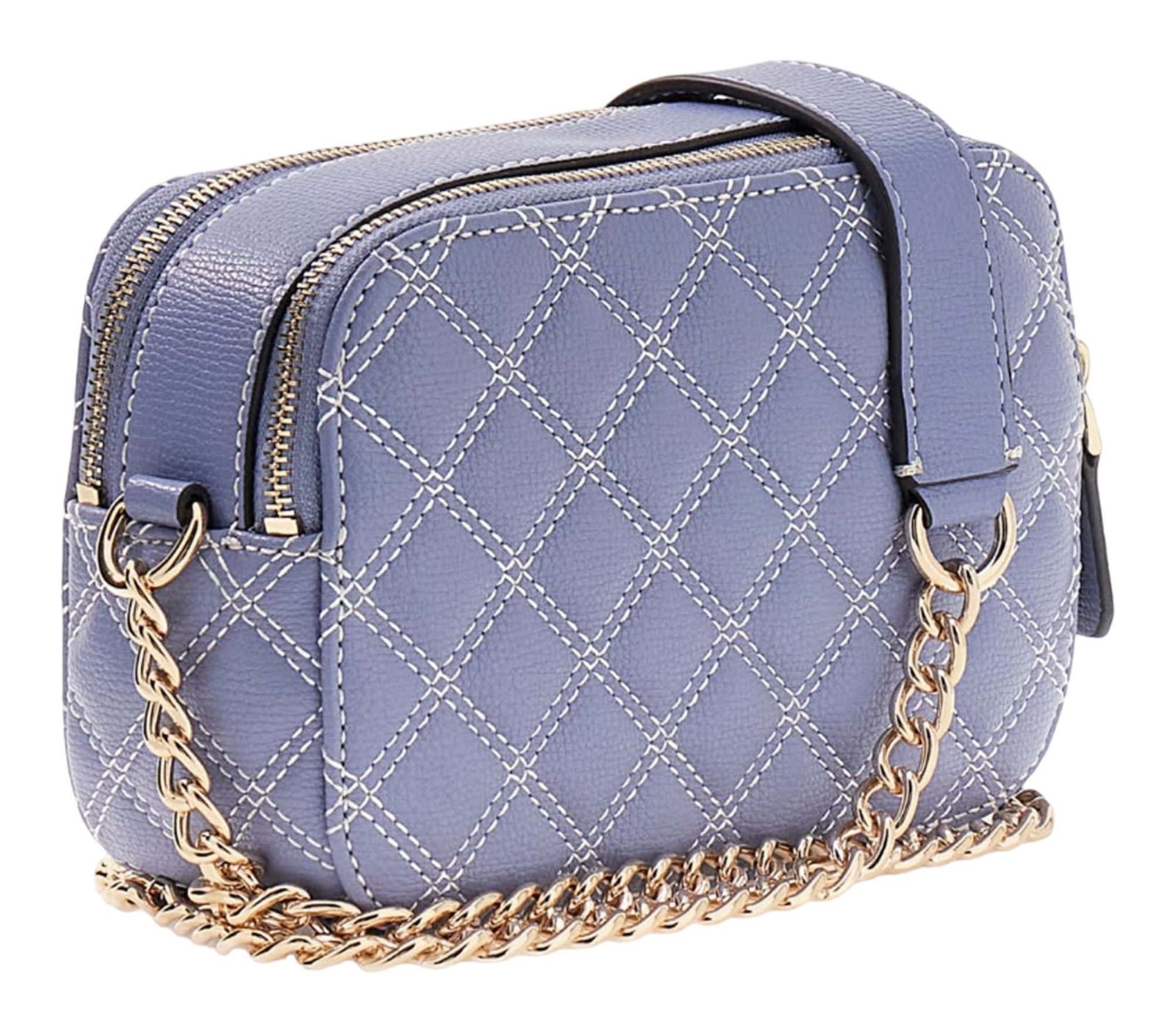GUESS Giully II Camera Bag Grey Blue GUESS Giully II Camera Bag Grey Blue