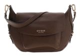 GUESS Marsha Flap Shoulder Bag Espresso