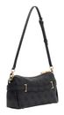 GUESS Yesba Mini Top Zip Bag Coal Logo GUESS Yesba Mini Top Zip Bag Coal Logo