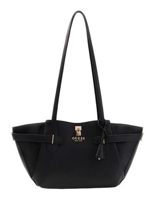 GUESS Yesba Girlfriend Shoulder Satchel Bag Black