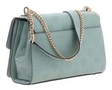 GUESS Cresidia II Convertible Xbody Flap Bag Light Sage Logo GUESS Cresidia II Convertible Xbody Flap Bag Light Sage Logo