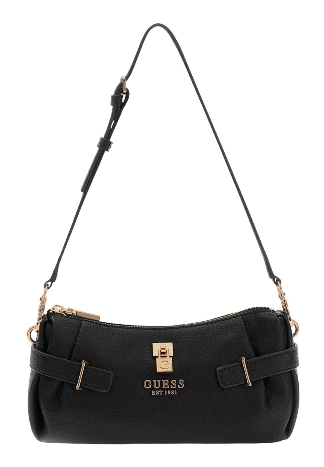 GUESS Yesba Mini Top Zip Bag Black