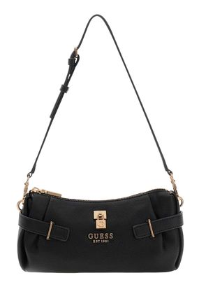 GUESS Yesba Mini Top Zip Bag Black GUESS Yesba Mini Top Zip Bag Black