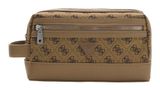GUESS Berlin Small Necessaire Beige / Brown GUESS Berlin Small Necessaire Beige / Brown
