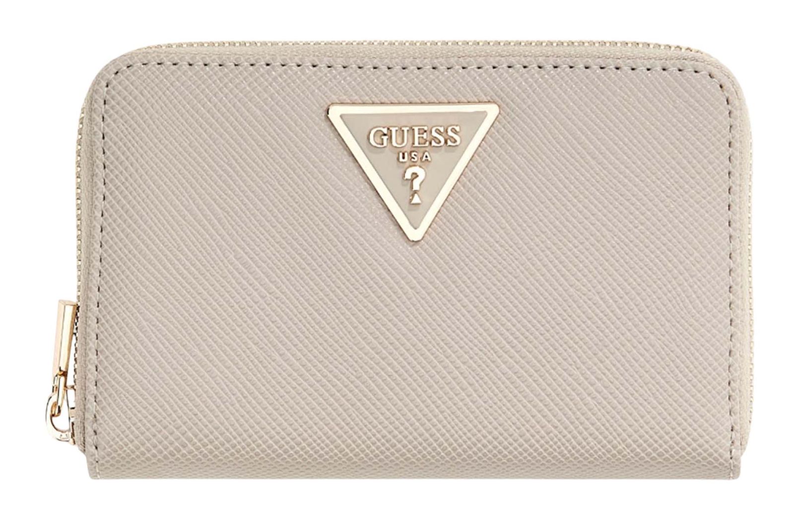 GUESS Laurel II SLG Medium Zip Around Wallet Taupe