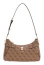 GUESS Yesba Shoulder Bag Latte Logo