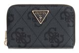 GUESS Laurel II SLG Medium Zip Around Wallet Coal Logo GUESS Laurel II SLG Medium Zip Around Wallet Coal Logo