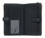 GUESS Laurel II SLG Double Zip Organizer Coal Logo GUESS Laurel II SLG Double Zip Organizer Coal Logo