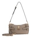 GUESS Yesba Mini Top Zip Bag Dark Taupe