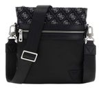 GUESS Berlin Crossbody Flat Dark Black