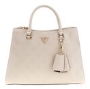 GUESS Cresidia II Society Satchel Cream White GUESS Cresidia II Society Satchel Cream White