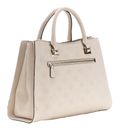 GUESS Cresidia II Society Satchel Cream White GUESS Cresidia II Society Satchel Cream White