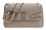 GUESS Yesba Convertible Xbody Flap Dark Taupe