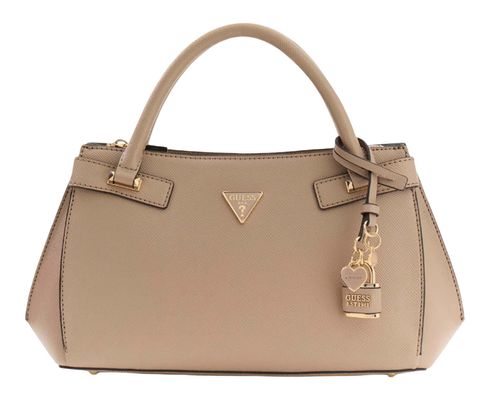 GUESS Serenova Girlfriend Satchel S Pale Mocha