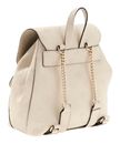 GUESS Cresidia II Flap Backpack S Cream White Logo GUESS Cresidia II Flap Backpack S Cream White Logo