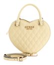 GUESS Atabey Heart Bag Yellow GUESS Atabey Heart Bag Yellow