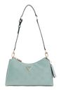 GUESS Cresidia II Top Zip Shoulder Bag Light Sage Logo GUESS Cresidia II Top Zip Shoulder Bag Light Sage Logo