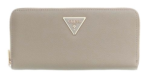 GUESS Laurel II SLG Large Zip Around Wallet L Dark Taupe GUESS Laurel II SLG Large Zip Around Wallet L Dark Taupe