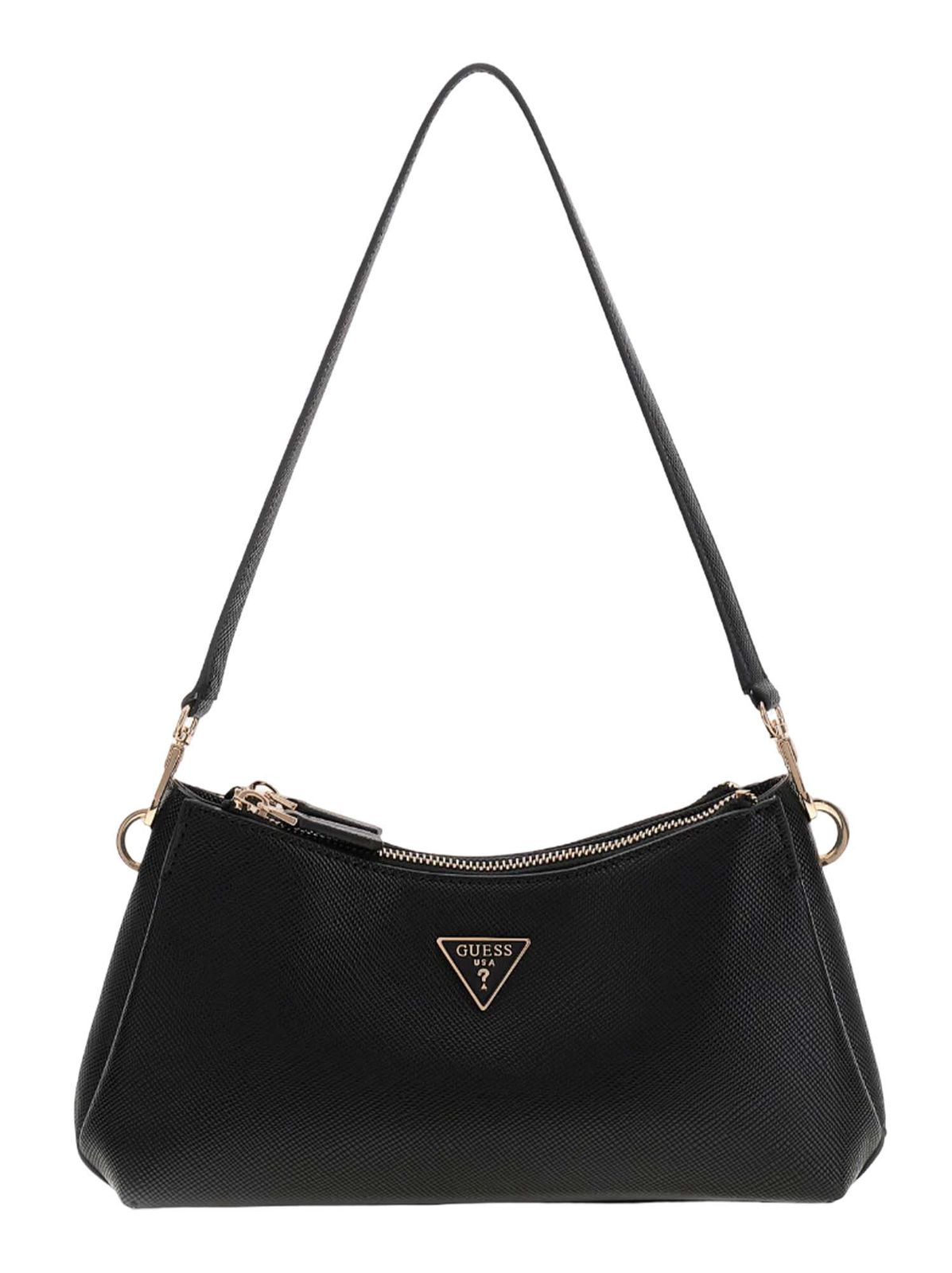 GUESS Noelle II 3 Comp Shoulder Xbody Black GUESS Noelle II 3 Comp Shoulder Xbody Black