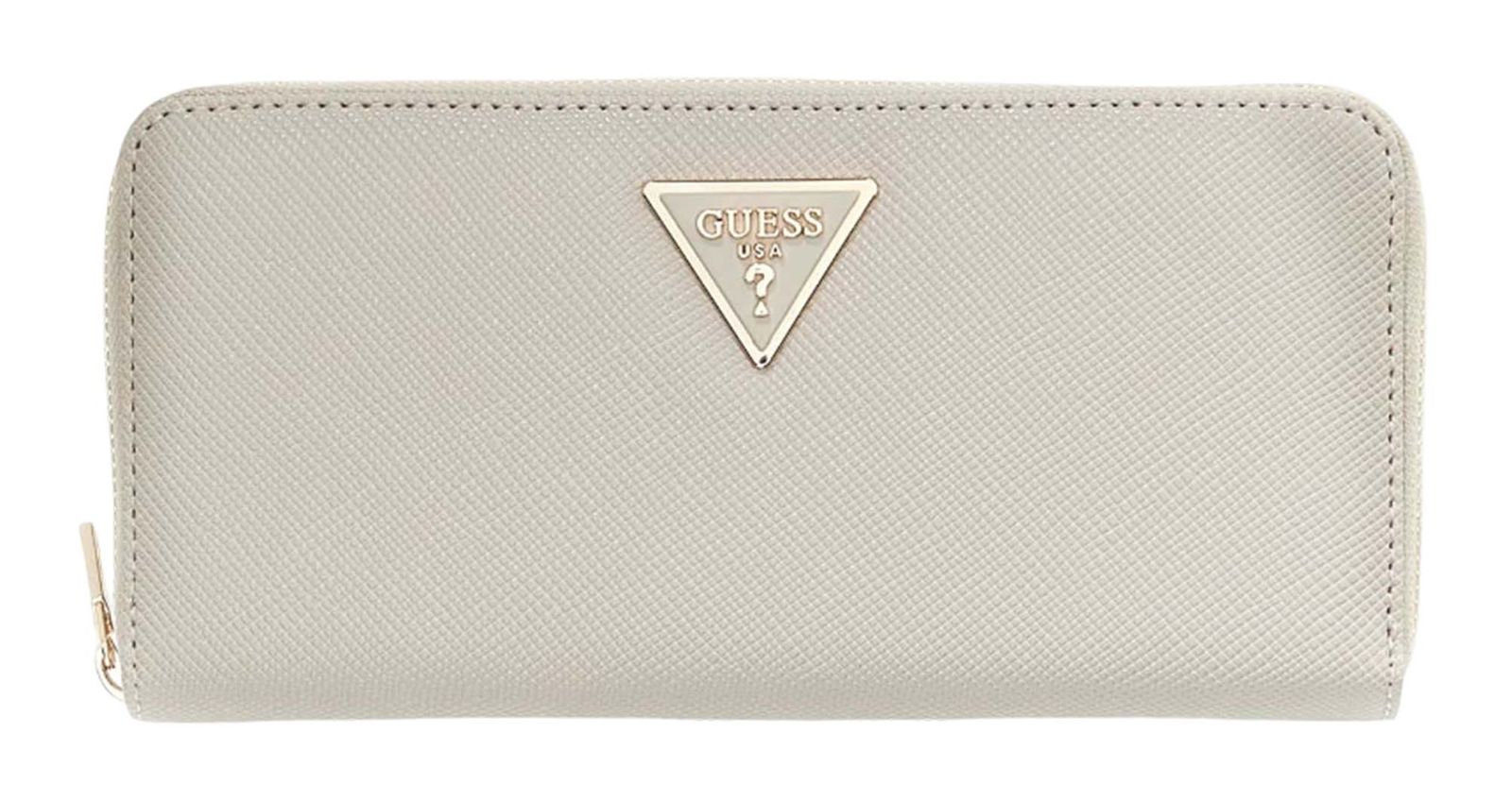 GUESS Laurel II Large Zip Around Wallet L Taupe