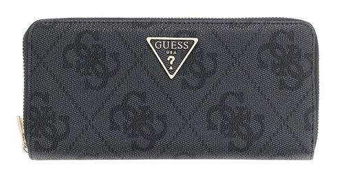 GUESS Laurel II Large Zip Around Wallet L Coal Logo
