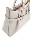 GUESS Yesba Girlfriend Satchel Bag Cream White
