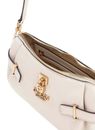 GUESS Yesba Mini Top Zip Bag Cream White