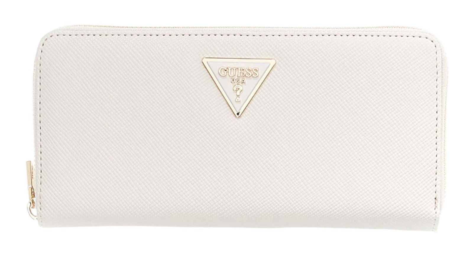 GUESS Laurel II Large Zip Around Wallet L Bone