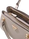GUESS Noelle II Luxury Satchel Taupe