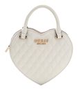 GUESS Atabey Heart Bag Cream White