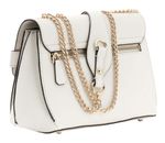 GUESS Serenova Convertible Xbody Flap Bag Cream White