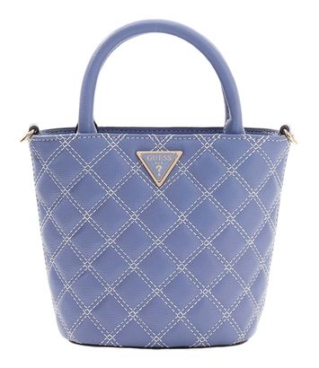 GUESS Giully II Mini Tote Grey Blue