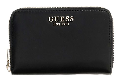 GUESS Laurel II SLG Medium Zip Around Wallet Black GUESS Laurel II SLG Medium Zip Around Wallet Black