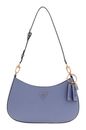 GUESS Noelle II Top Zip Shoulder Bag Grey Blue GUESS Noelle II Top Zip Shoulder Bag Grey Blue