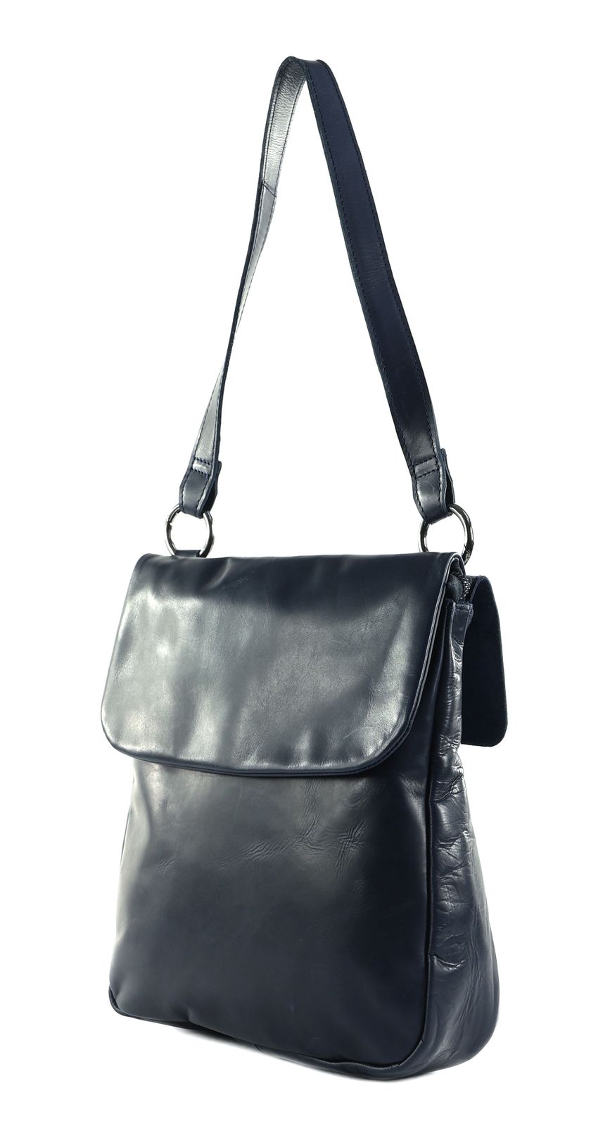 HAROLD'S Caugio Handbag Double Up Dark Blue HAROLD'S Caugio Handbag Double Up Dark Blue