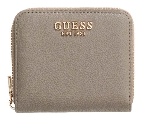 GUESS Laurel II SLG Small Zip Around Wallet Dark Taupe