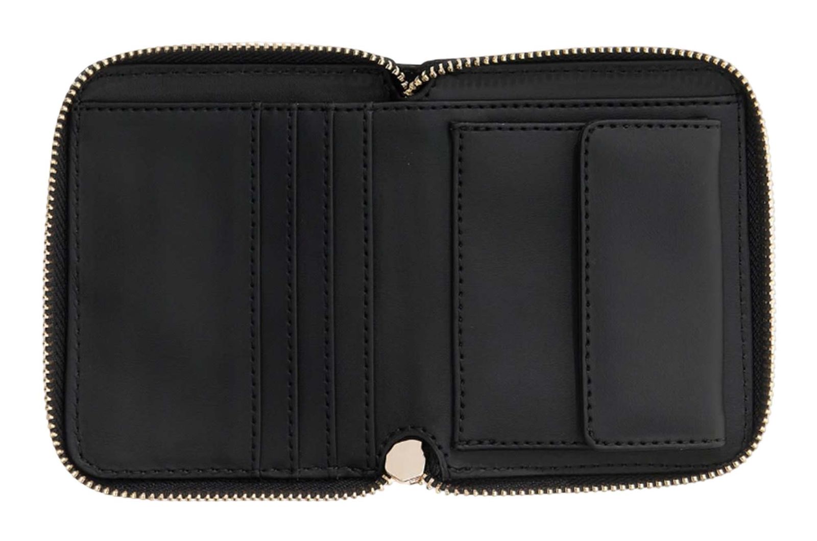 GUESS Laurel II SLG Small Zip Around Wallet Black GUESS Laurel II SLG Small Zip Around Wallet Black