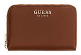 GUESS Laurel II SLG Medium Zip Around Wallet Cognac GUESS Laurel II SLG Medium Zip Around Wallet Cognac