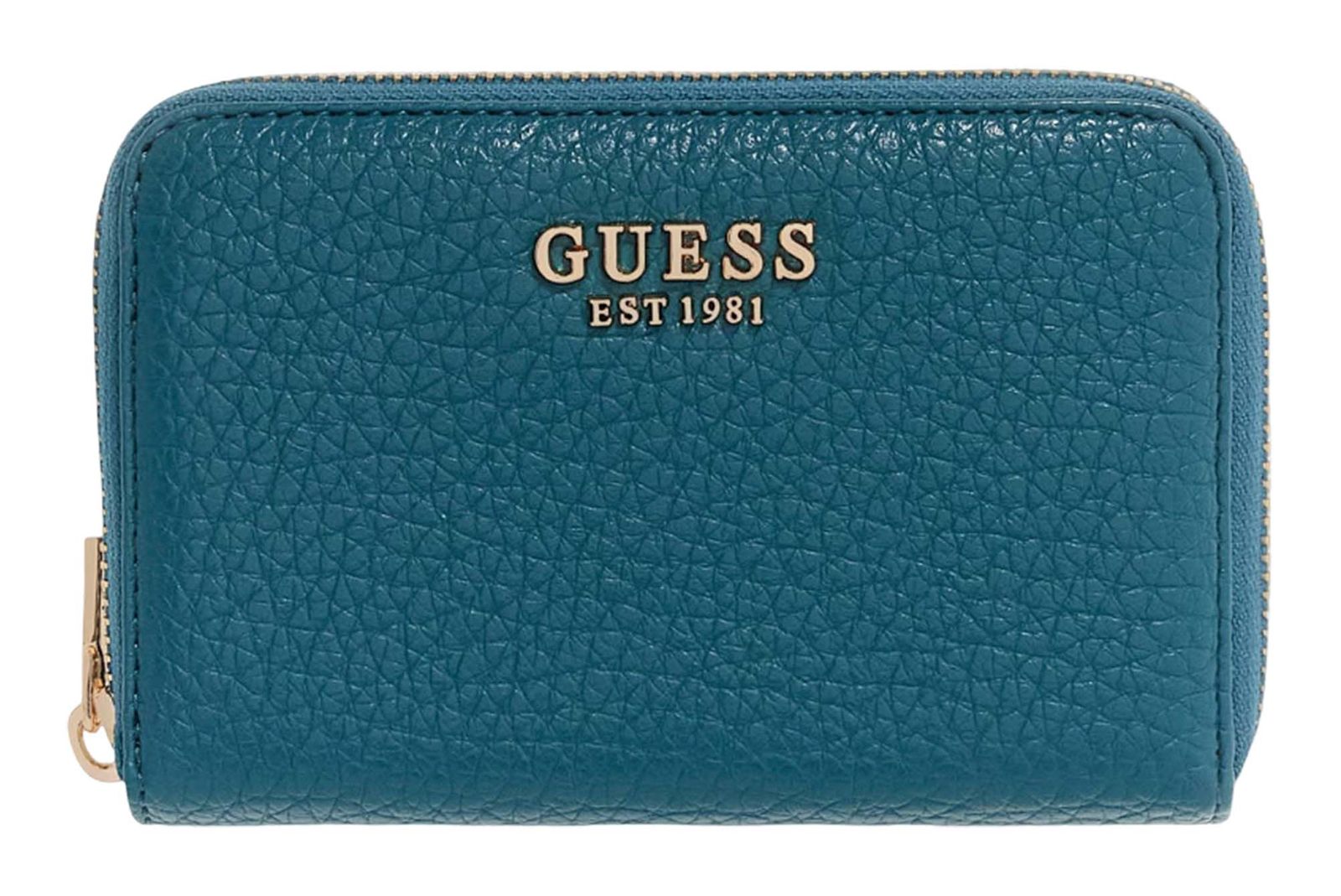 GUESS Marsha SLG Medium Zip Around Wallet Teal