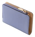 GUESS Laurel II SLG Zip Around Card Case Grey Blue GUESS Laurel II SLG Zip Around Card Case Grey Blue