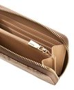 GUESS Laurel II SLG Medium Zip Around Wallet Latte Logo / Brown